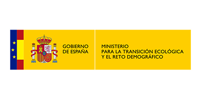 logo ministerio para la transición ecológica y el reto demografico