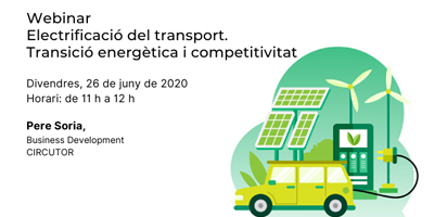 Webinar | Electrificació del transport. Transició energètica i competitivitat